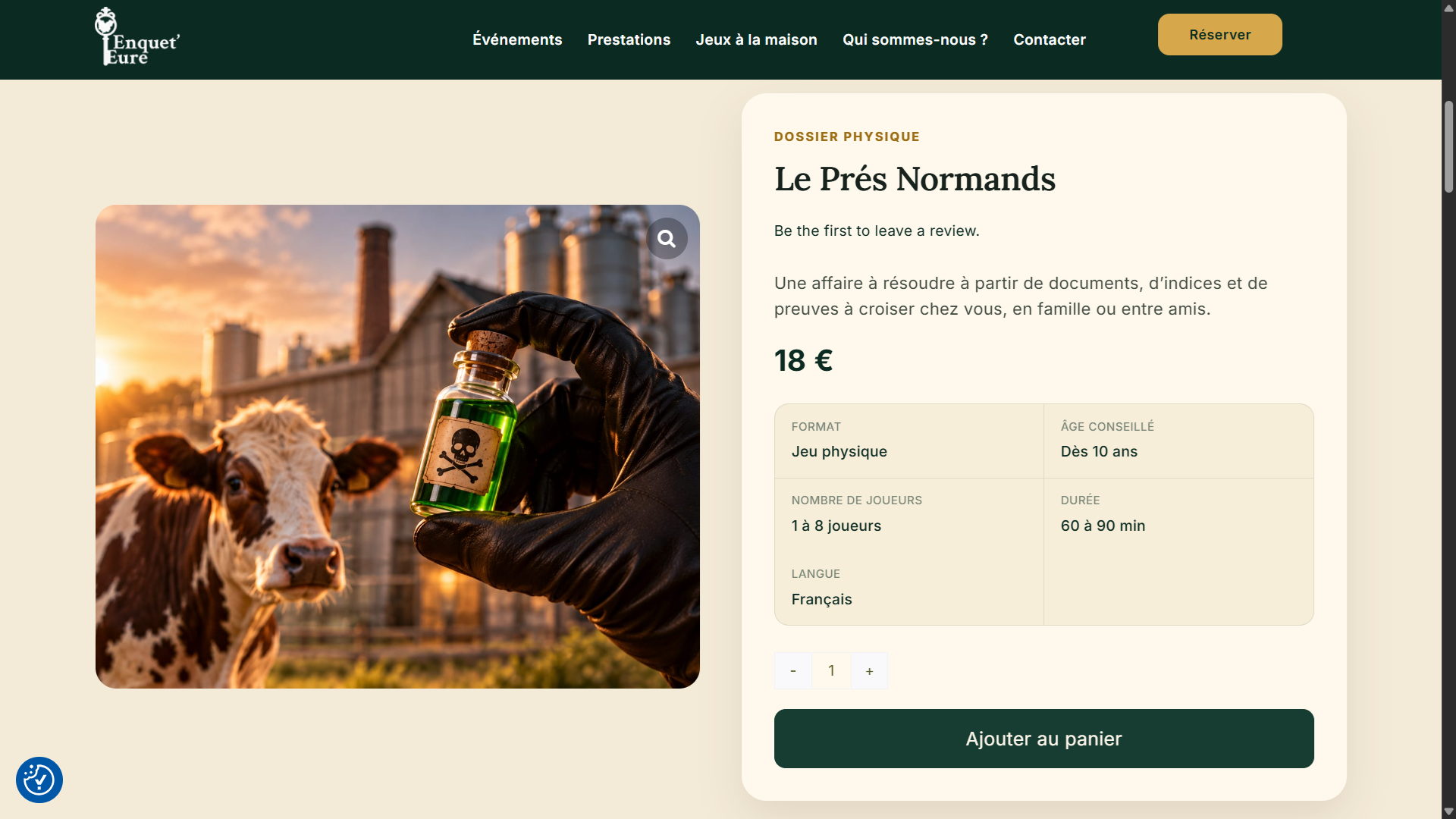 Enquêt'Eure - Création de Site Sur-Mesure | DigitalSeine 4 enquet-eure jeux à la maison- DigitalSeine